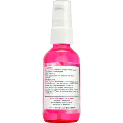 Heritage Store- Rosewater Serum 1% Hyaluronic Dry to Combination Skin-59ml