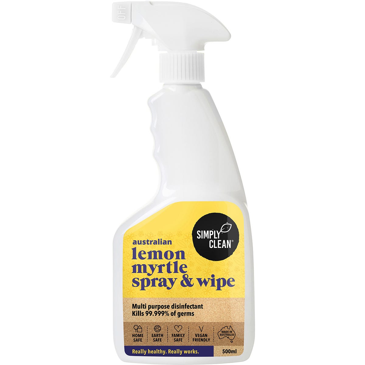 Simply Clean- Spray & Wipe Lemon Myrtle-500ml