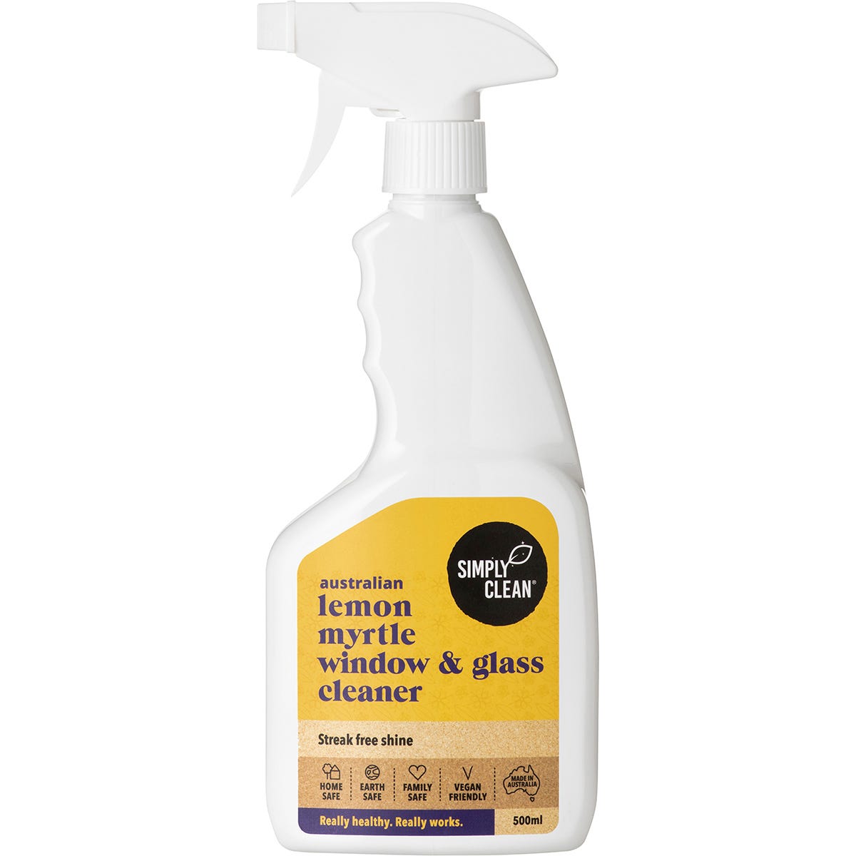 Simply Clean- Window & Glass Cleaner Lemon Myrtle-500ml