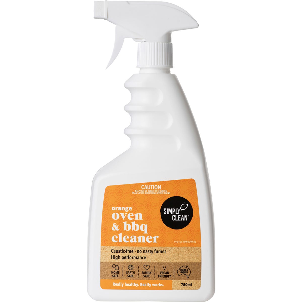 Simply Clean- Oven & BBQ Cleaner Orange-750ml