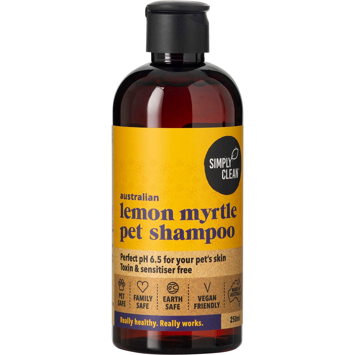 Simply Clean- Pet Shampoo Lemon Myrtle-250ml