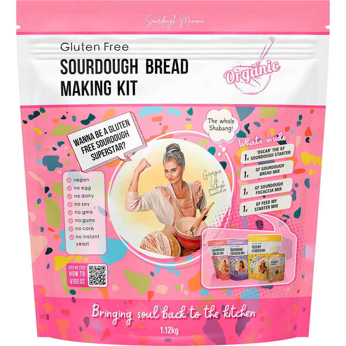 Sourdough Mumma- Sourdough Bread Making Kit Gluten Free-1.12kg