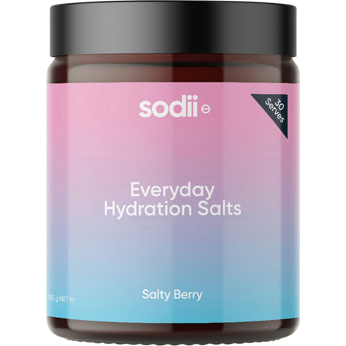 Sodii- Everyday Hydration Salts Salty Berry-185g