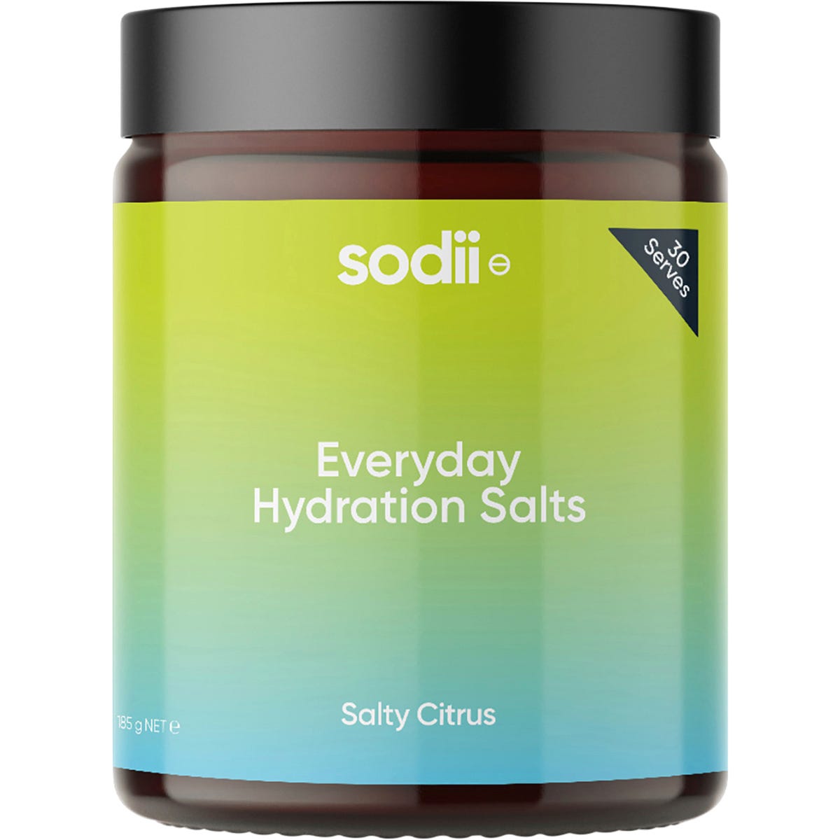 Sodii- Everyday Hydration Salts Salty Citrus-185g