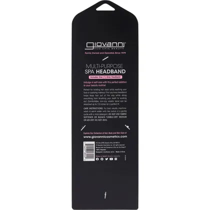 Giovanni- SPA Headband Multi-Purpose Grey