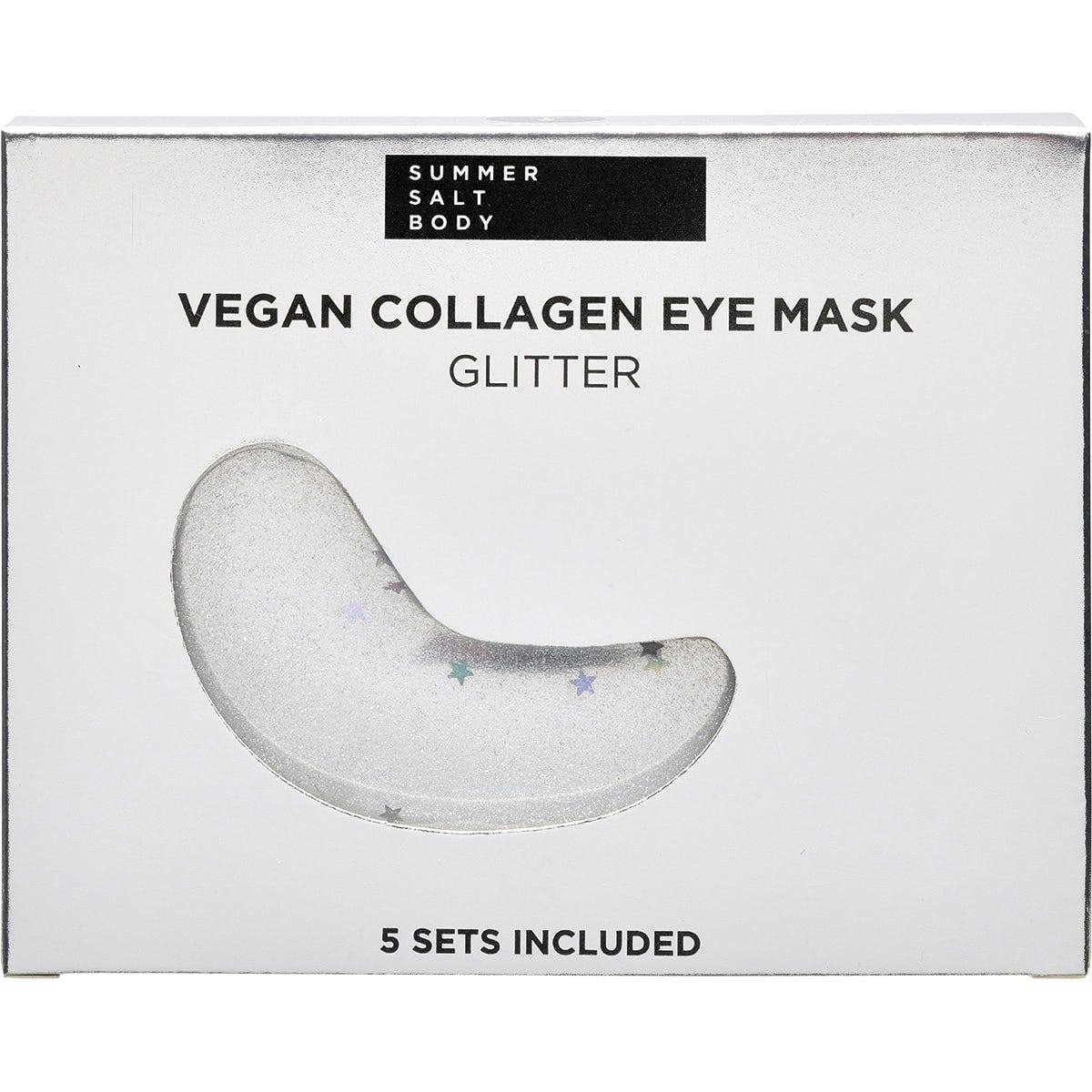 Summer Salt Body- Vegan Collagen Eye Mask Sets Glitter-5pk