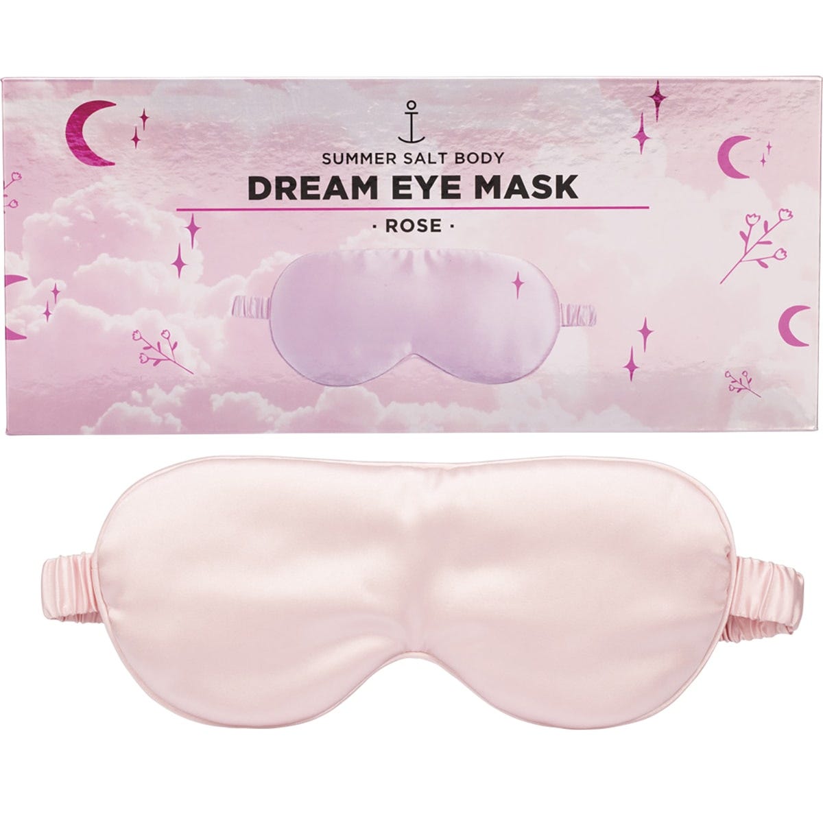 Summer Salt Body- Dream Eye Mask Rose (Satin + Spandex)-