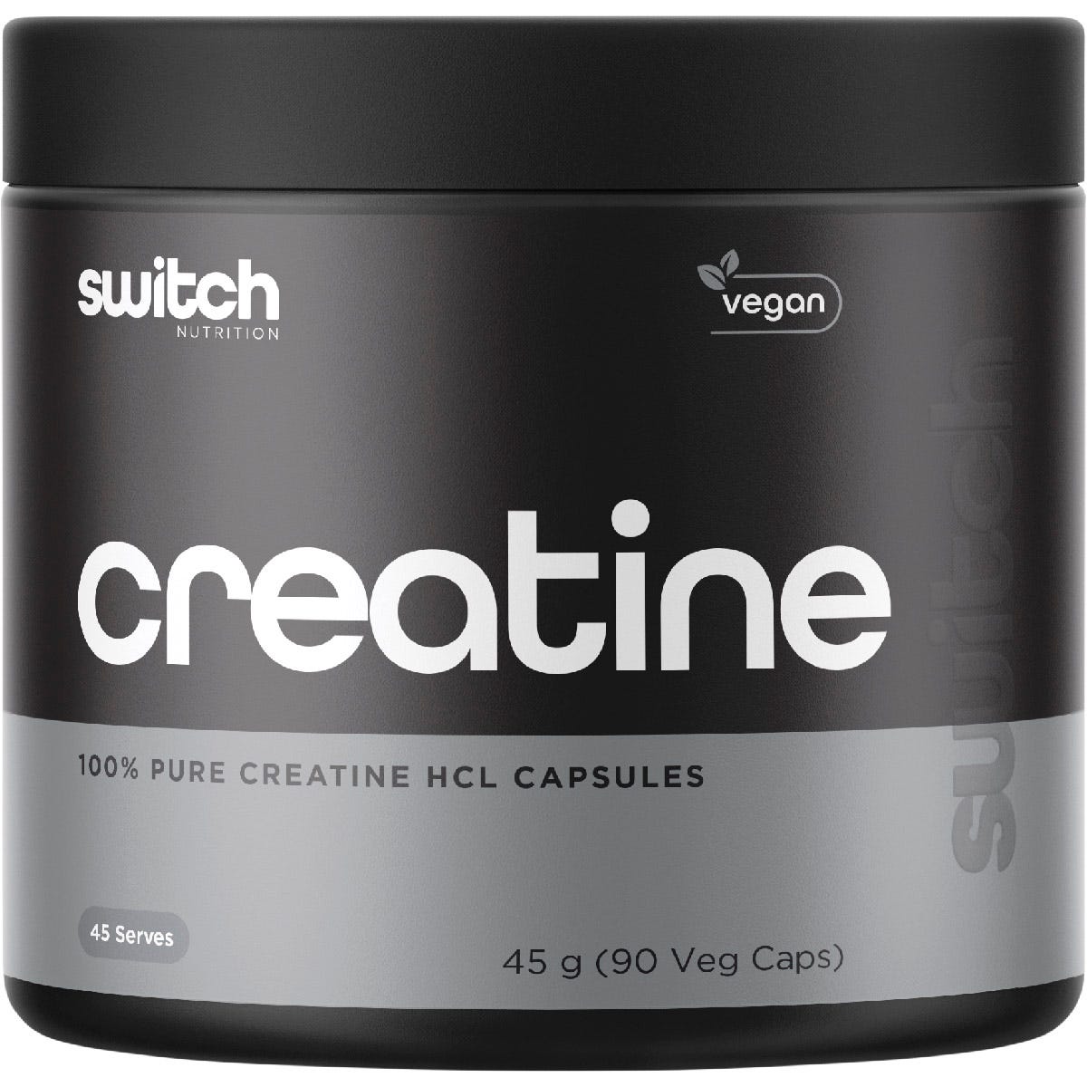 Switch Nutrition- Creatine 100% Pure HCL-90 Caps