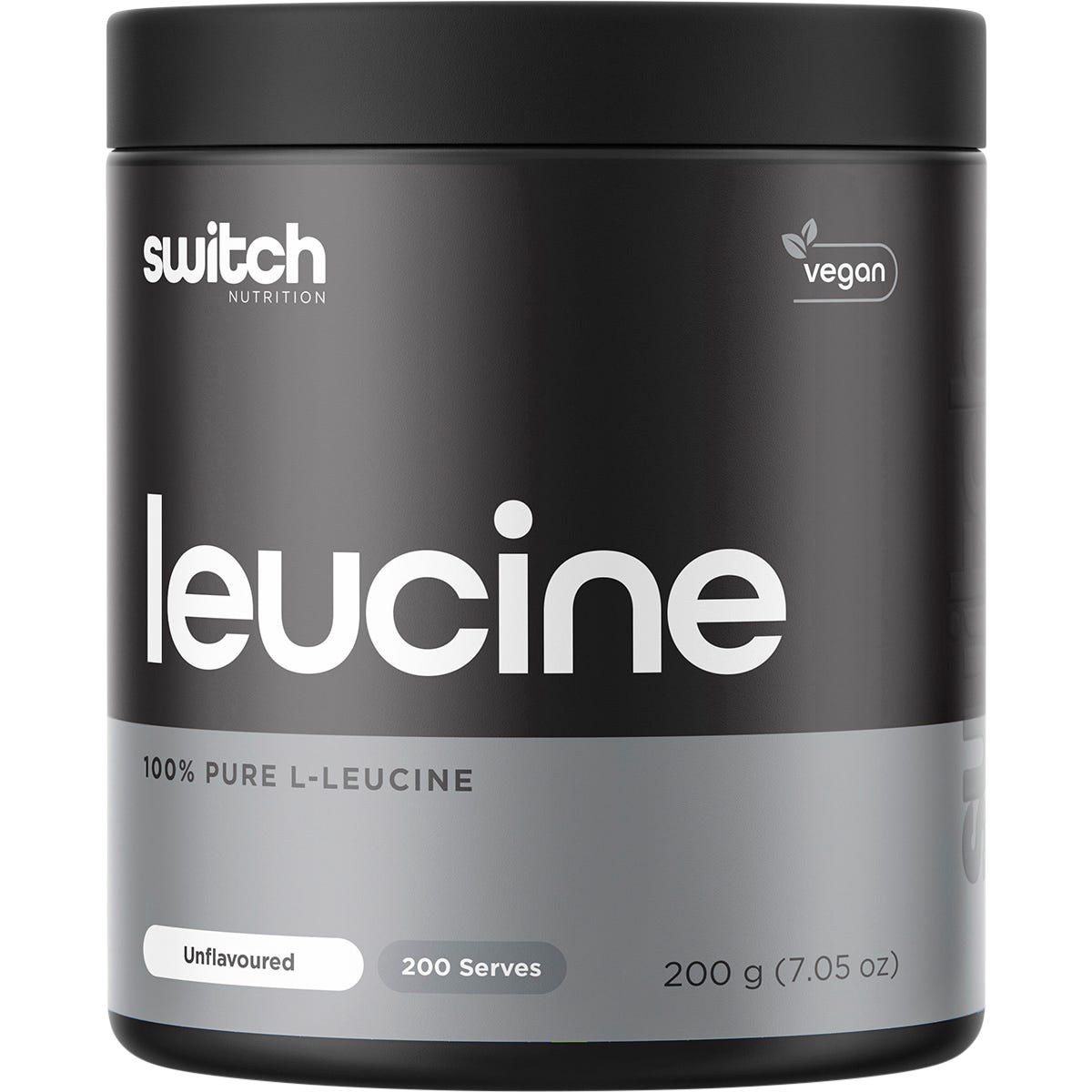 Switch Nutrition- Leucine 100% Pure L-Leucine Unflavoured-200g