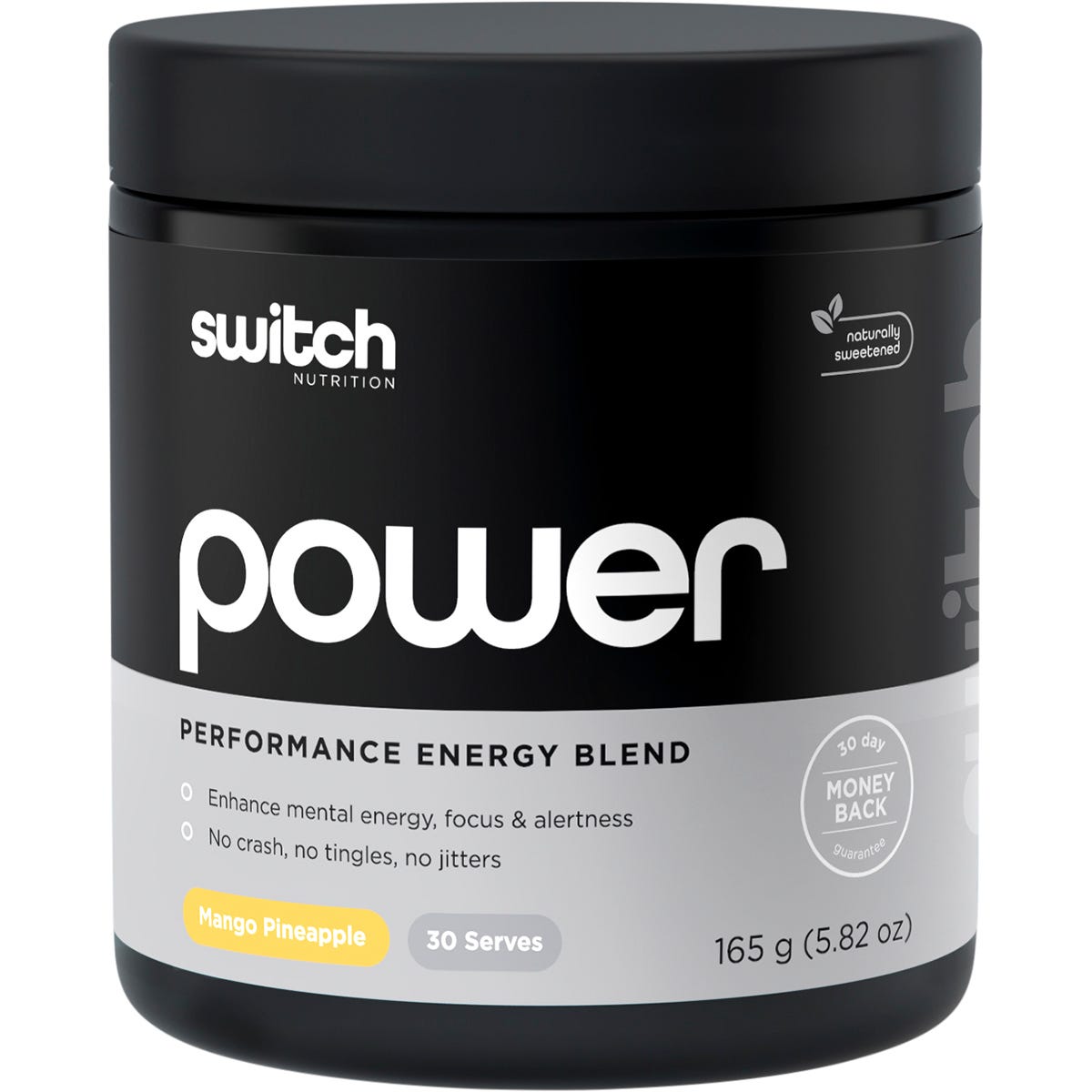 Switch Nutrition- Power Performance Energy Blend Mango Pineapple-165g