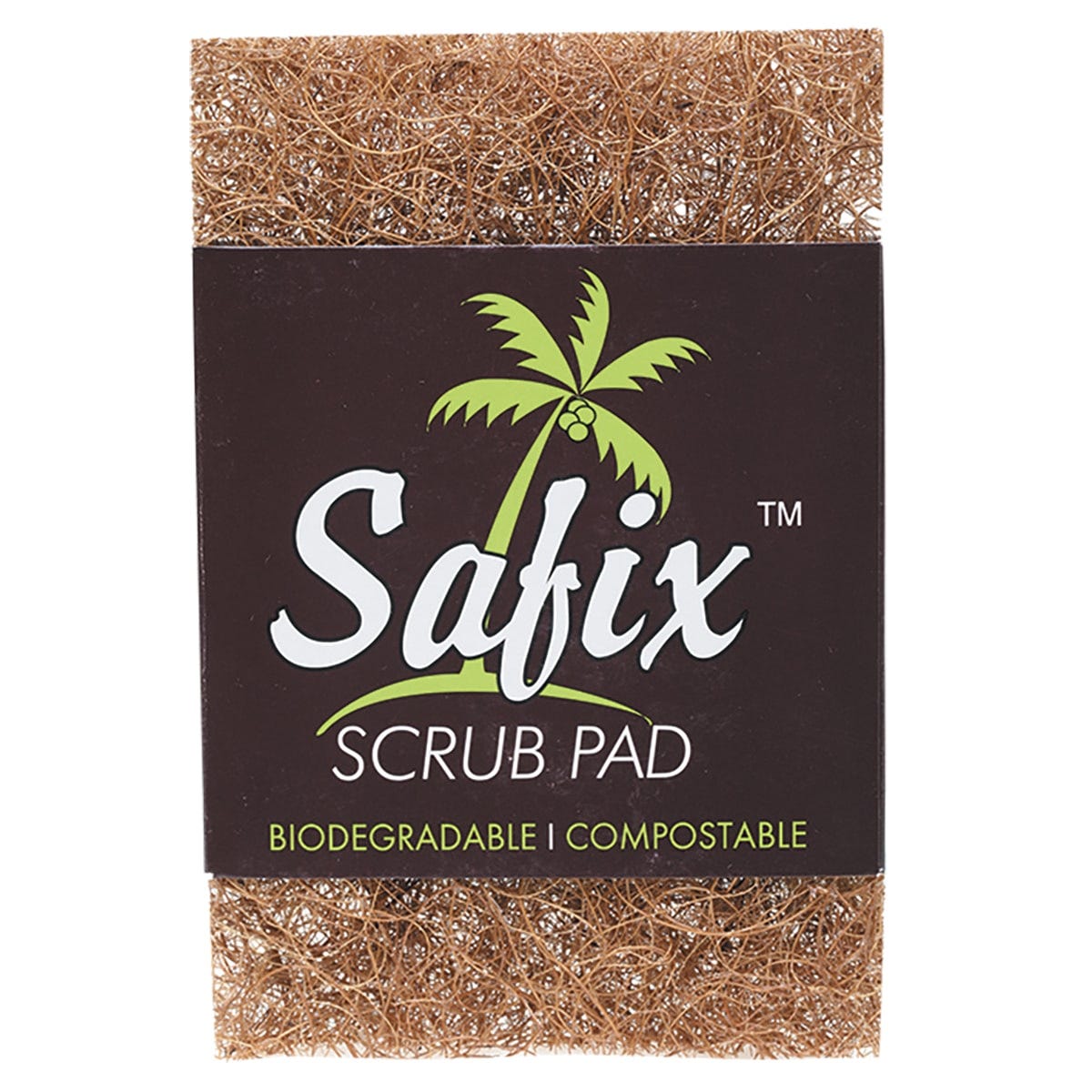 Safix- Scrub Pad Large Biodegradable & Compostable