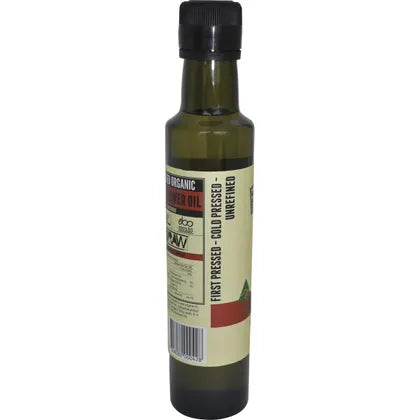 Every Bit Organic- Safflower Oil Cold Pressed Unrefined-250ml