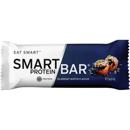 Smart Protein Bar- Blueberry Muffin Flavour Protein Bar-12x60g
