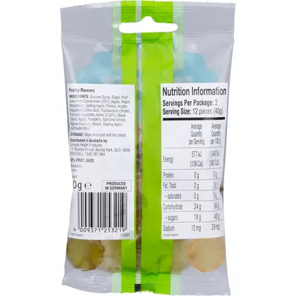 J.Luehders- Soft Vegan Candy Fruity Flowers-10x80g