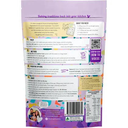 Sourdough Mumma- Sourdough Focaccia Mix Gluten Free-277g