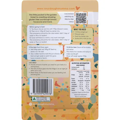 Sourdough Mumma- Sourdough Starter Gluten Free-20g