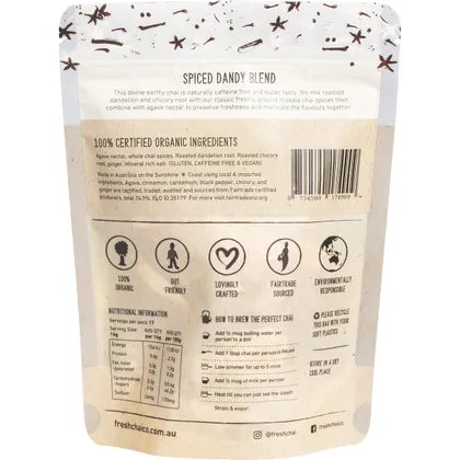 The Fresh Chai Co.- Spiced Dandy Blend Fresh Sticky Chai-250g