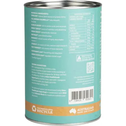 Eden Healthfoods- Superfood Certified Organic Greens Powder-400g