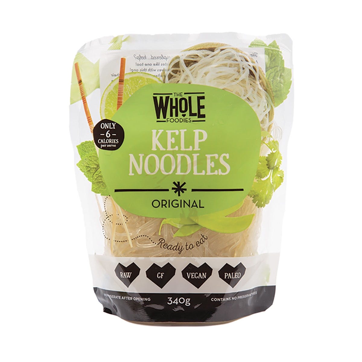 The Whole Foodies- Kelp Noodles Original-340g