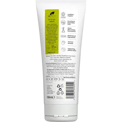 Dr. Organic- Tea Tree Heel Balm-100ml