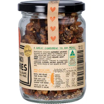 Mindful Foods- Teriyaki Munchies Organic & Activated-220g