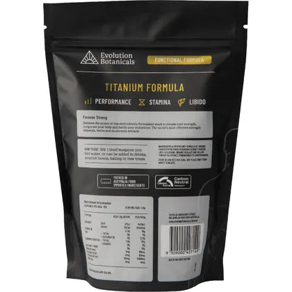 Evolution Botanicals- Titanium Formula Forever Strong-200g