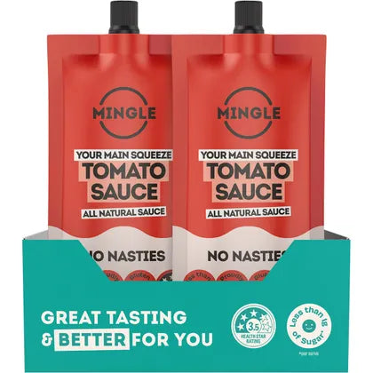Mingle- Tomato All Natural Sauce-10x250g