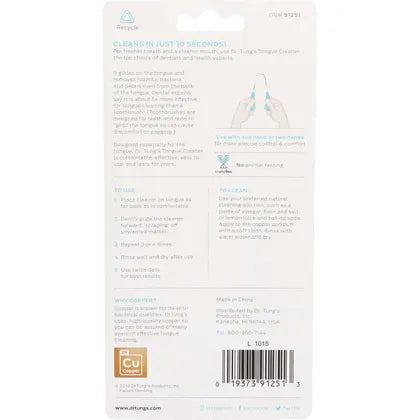 Dr Tung's- Tongue Cleaner Copper
