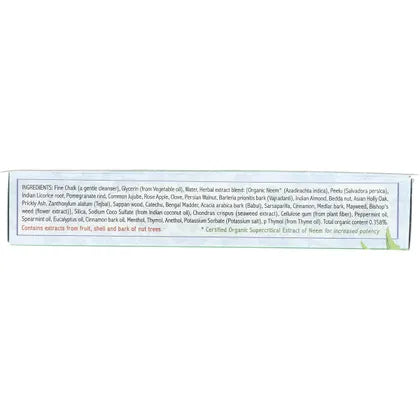 Auromere- Toothpaste Ayurvedic Fresh Mint Fluoride Free-6x117g