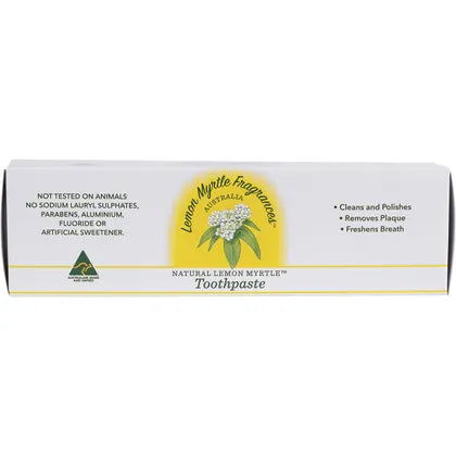 Lemon Myrtle Fragrances- Toothpaste Fluoride Free-150g