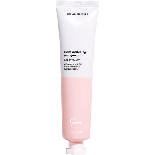 Gem- Toothpaste Triple Whitening Coconut Mint-100g