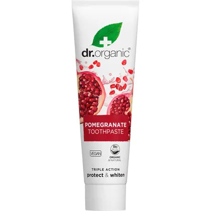 Dr. Organic- Toothpaste Whitening Organic Pomegranate-100ml