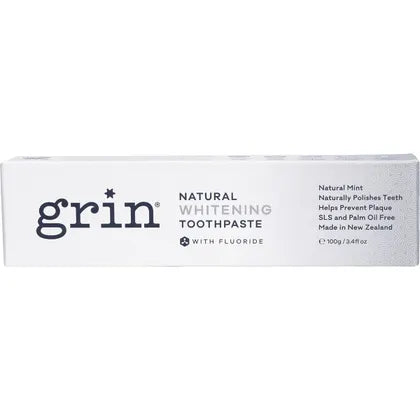 Grin- Toothpaste Whitening with Fluoride-100g