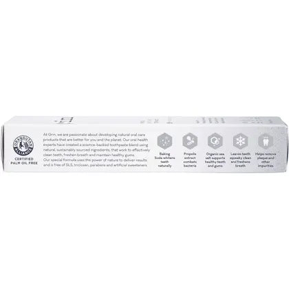Grin- Toothpaste Whitening with Fluoride-100g