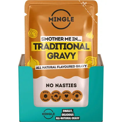 Mingle- Traditional All Natural Flavoured Gravy-8x170g