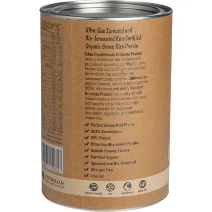 Eden Healthfoods- Ultimate Protein Sprouted Brown Rice Natural-1kg