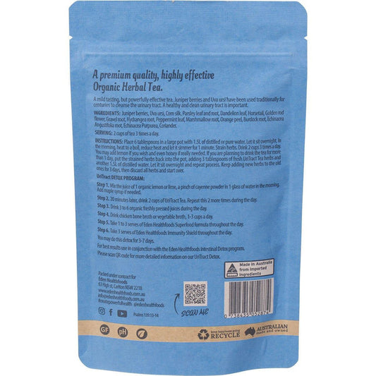 Eden Healthfoods- UriTract Tea Organic Herbal Tea-60g