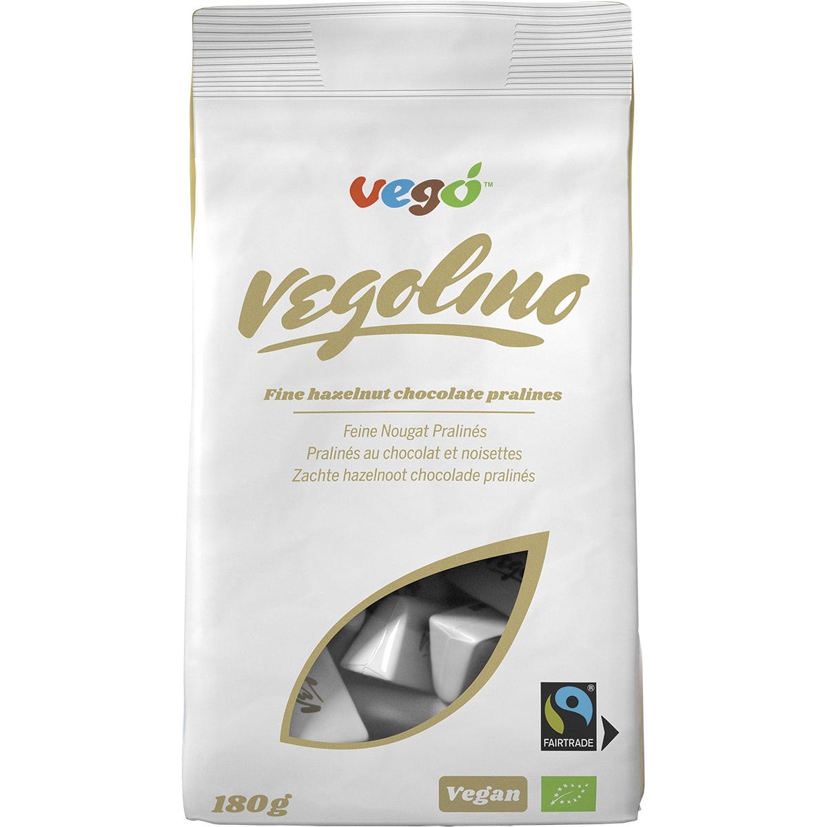 Vego- Vegolino Fine Nougat Pralines-180g