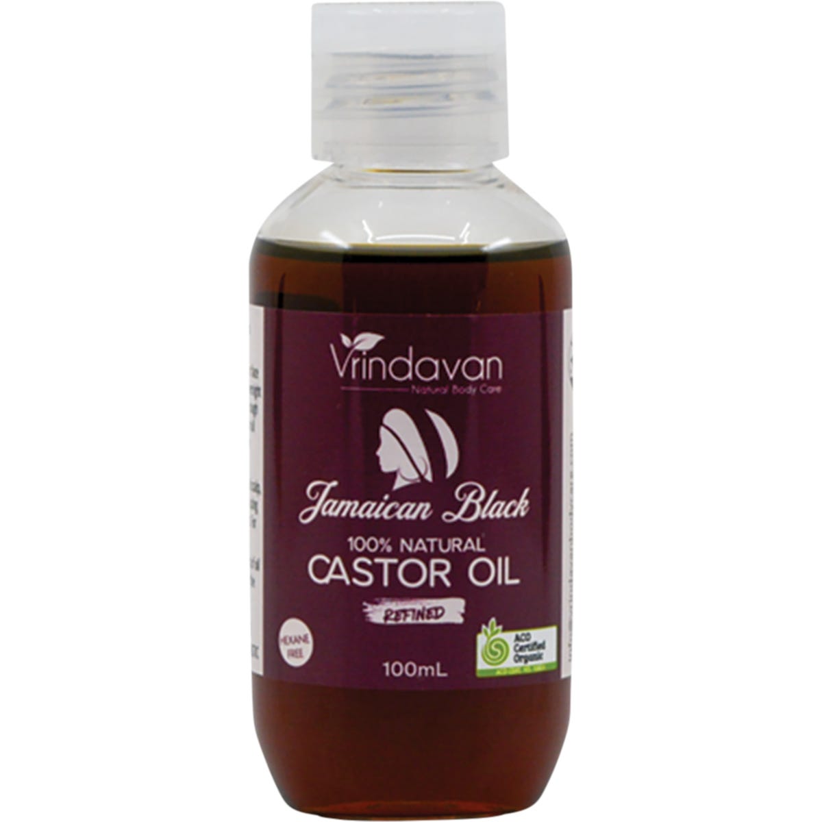 Vrindavan- Jamaican Black Castor Oil Refined-100ml