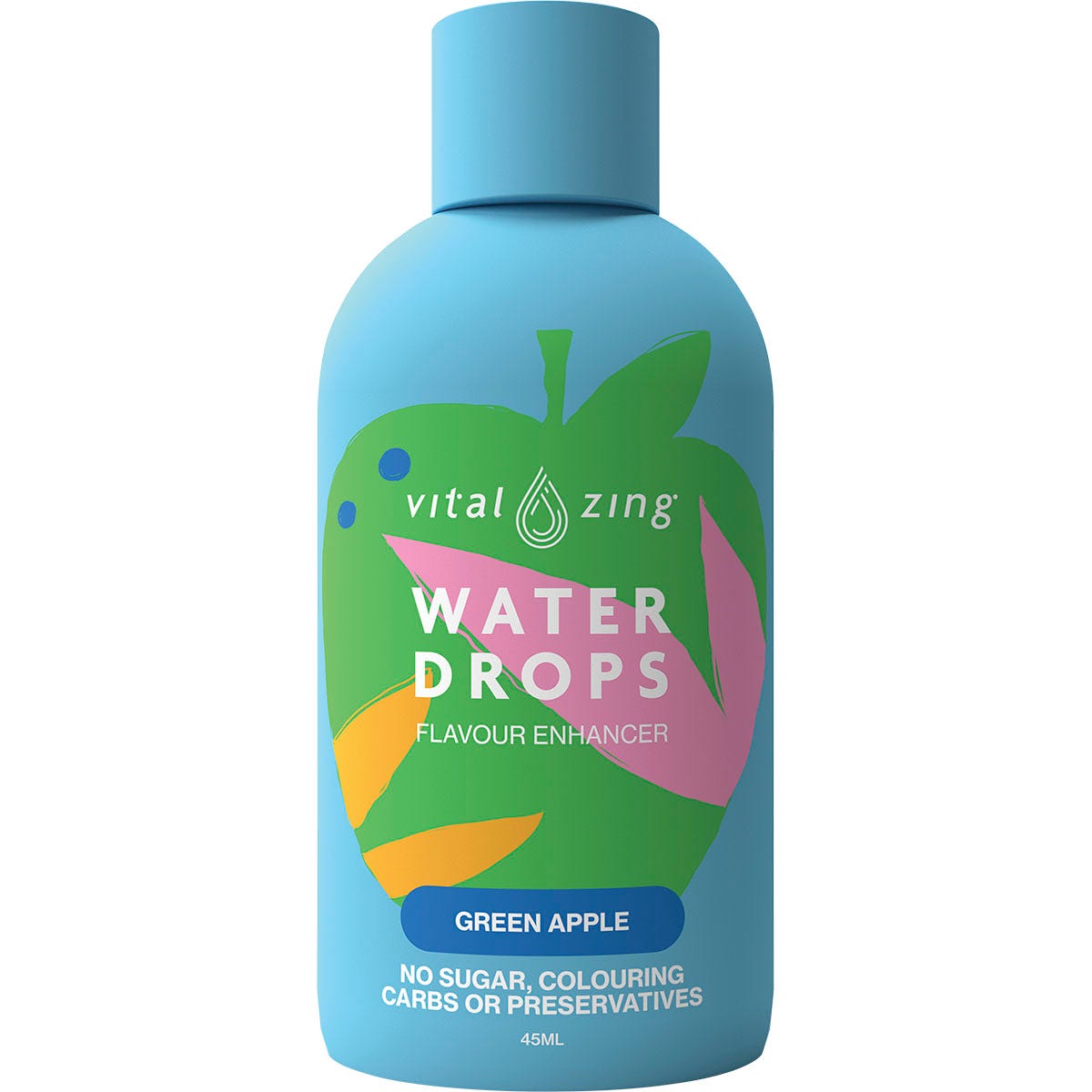 Vital Zing- Water Drops Green Apple-45ml