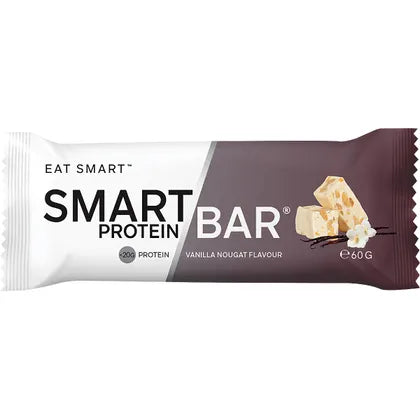 Smart Protein Bar- Vanilla Nougat Flavour Protein Bar-12x60g