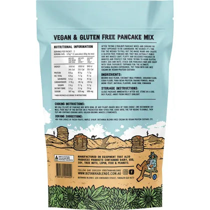Botanika Blends- Vegan & Gluten Free Pancake Mix-120g