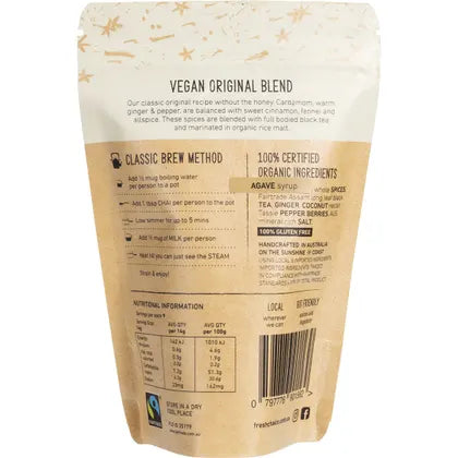 The Fresh Chai Co.- Vegan Original Blend Long Soaked Chai-125g