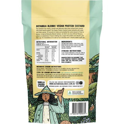 Botanika Blends- Vegan Protein Custard Vanilla Cinnamon-120g