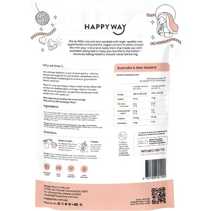 Happy Way- Vegan Protein Powder Vanilla-1kg