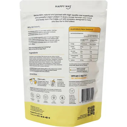 Happy Way- Vegan Protein Water Tropical Crush-420g