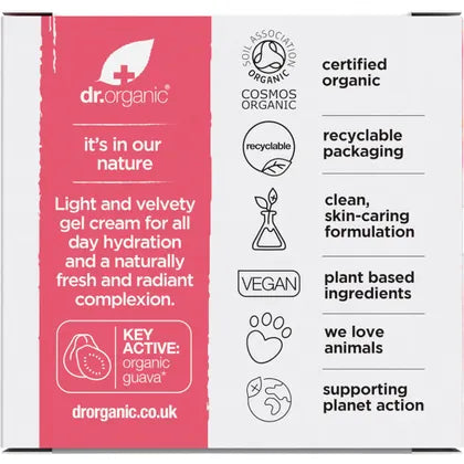 Dr. Organic- Vitamin C Gel Moisturiser with Guava-50ml