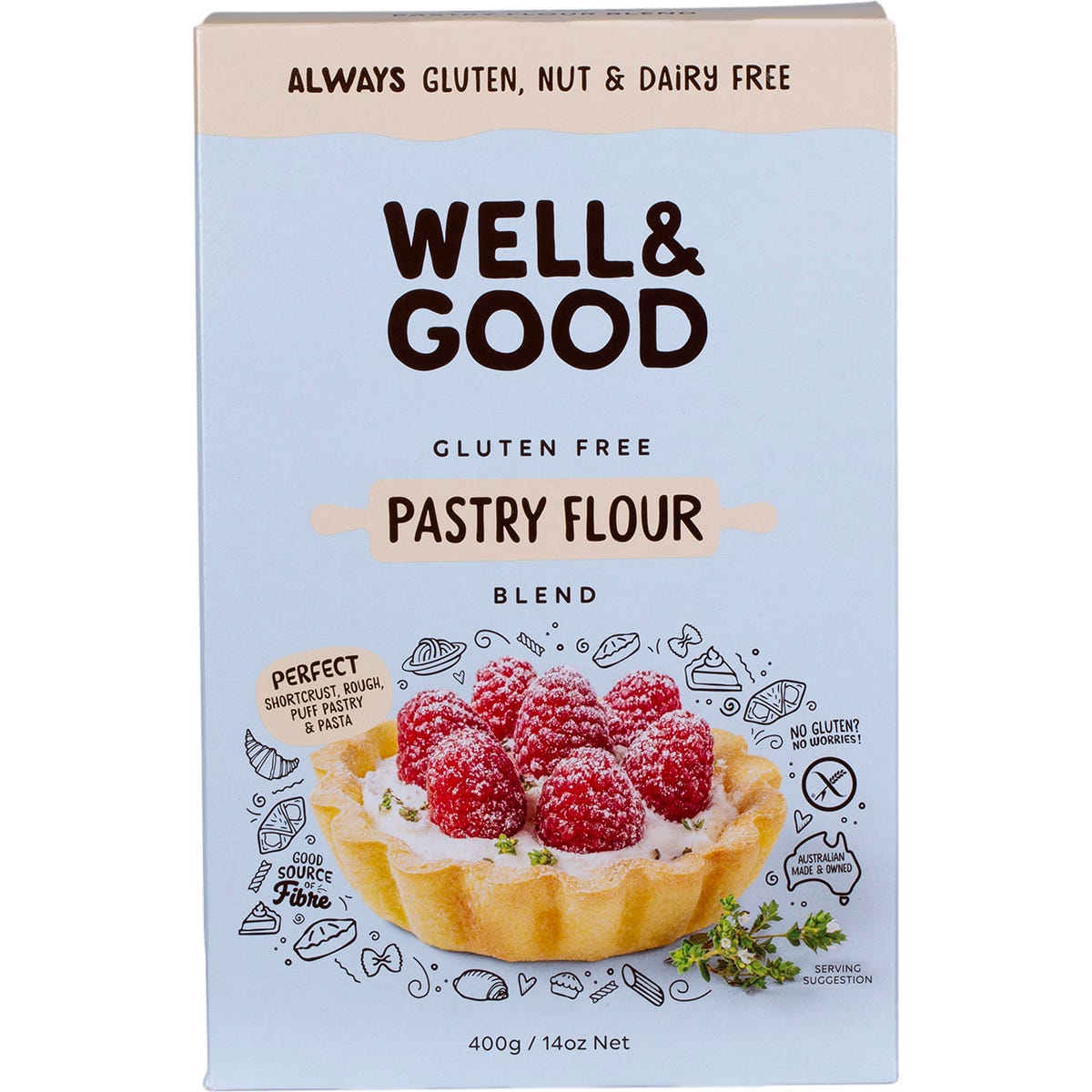 Well & Good- Pastry Flour Blend-400g
