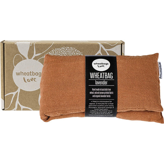 Wheatbags Love- Wheatbag Luxe Linen Copper Lavender Scented