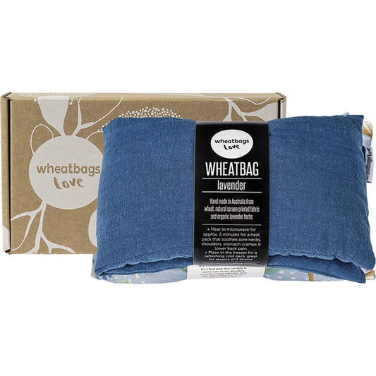 Wheatbags Love- Wheatbag Luxe Linen Ocean Lavender Scented
